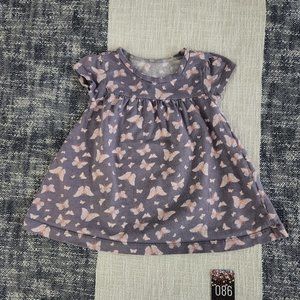 Carter's Blue Butterfly Dress (3 to 6 months)